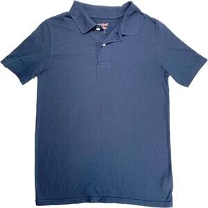 Cat & Jack School Uniform Navy Blue Short-Sleeve Polo Shirt Youth XL (16/18)